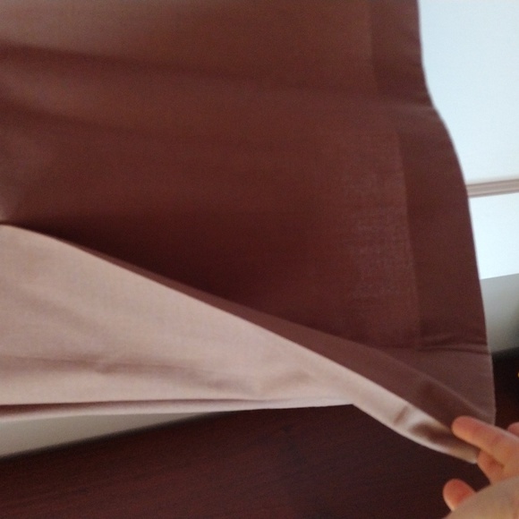 COS Wool Blend Shift Dress Dusty Rose Pink Stretch Minimalist Size 10 - Picture 6 of 9